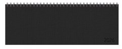Cover Tischkalender quer Professional Premium 2026 schwarz