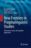 New Frontiers in Pragmalinguistic Studies (eBook, PDF)
