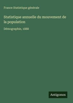 Cover Statistique annuelle du mouvement de la population