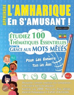 APPRENDRE L'AMHARIQUE EN S'AMUSANT - POUR LES ENFANTS Cover APPRENDRE L'AMHARIQUE EN S'AMUSANT - POUR LES ENFANTS