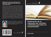 Exploración de la regresión por mínimos cuadrados parciales en nanoemulsión Exploración de la regresión por mínimos cuadrados parciales en nanoemulsión