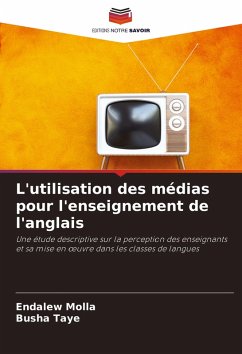 Cover L'utilisation des médias pour l'enseignement de l'anglais