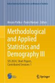 Methodological and Applied Statistics and Demography III (eBook, PDF)