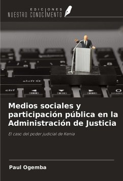 Cover Medios sociales y participación pública en la Administración de Justicia