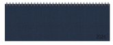Tischkalender quer Professional Premium 2026 dunkelblau