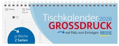 Cover Tischquerkalender Großdruck 2026