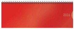 Cover Tischquerkalender Classic Colourlux rot 2026