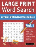 LARGE PRINT WORD SEARCH - LEVEL OF DIFFICULTY