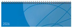 Cover Tischkalender quer Professional Colourlux 2026 blau
