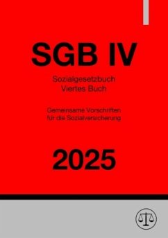 Cover Sozialgesetzbuch - Viertes Buch - SGB IV 2025