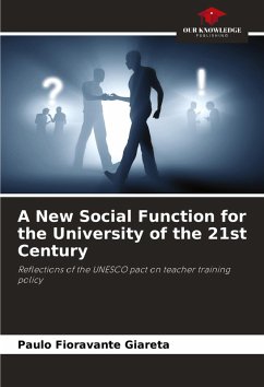 Cover A New Social Function for the University of the 21st Century