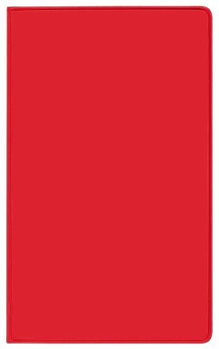 Cover Taschenkalender Modus XL geheftet PVC rot 2026