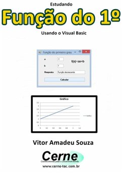 Estudando Função Do 1º Usando O Visual Basic (eBook, PDF) - Souza, Vitor Amadeu