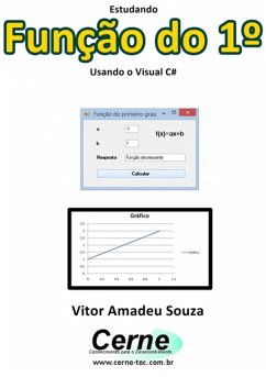 Estudando Função Do 1º Usando O Visual C# (eBook, PDF) - Souza, Vitor Amadeu