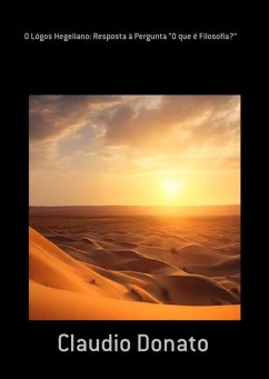 O Lógos Hegeliano: Resposta À Pergunta 