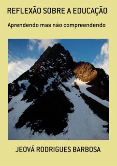 Cover Reflexão Sobre A Educação (eBook, PDF)