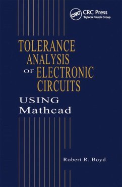 Tolerance Analysis of Electronic Circuits Using MATHCAD (eBook, ePUB) - Boyd, Robert