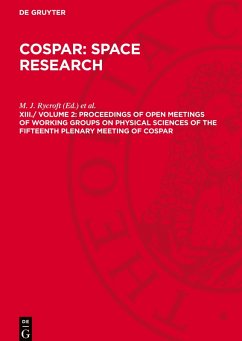 Cover COSPAR: Space Research, XIII./ Volume 2, Proceedings of Open Meetings of Working Groups on Physical Sciences of the Fifteenth Plenary Meeting of COSPAR
