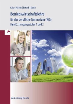 Cover Betriebswirtschaftlehre für das berufliche Gymnasium (WG) Band 2. Baden-Württemberg