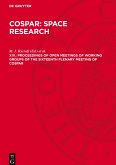 COSPAR: Space Research, XIV., Proceedings of Open Meetings of Working Groups of the Sixteenth Plenary Meeting of COSPAR
