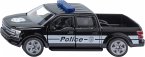 Siku 1496 - Ford F150 US Police, schwarz, 89x29x32mm