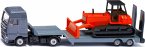 Siku 1762 - MAN Lkw mit Tieflader und Planierraupe, 1:87, 17,4x3,4x5,1cm, SikuSuper Siku 1762 - MAN Lkw mit Tieflader und Planierraupe, 1:87, 17,4x3,4x5,1cm, SikuSuper