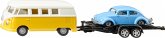 SIKU 2567 - VW T1 mit Anhänger und VW Käfer, SIKU SUPER SIKU 2567 - VW T1 mit Anhänger und VW Käfer, SIKU SUPER