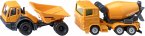 SIKU 1692 - Baustellen Set, Dumper und Betonmischer