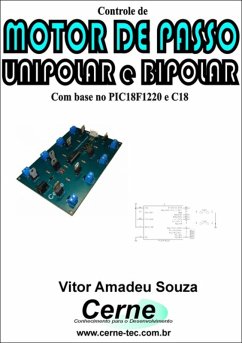 Cover Controle De Motor De Passo Unipolar E Bipolar (eBook, PDF)