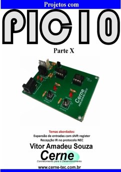 Cover Projetos Com Pic10 Parte X (eBook, PDF)