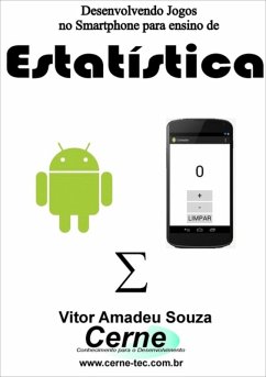 Cover Desenvolvendo Jogos No Smartphone Para Ensino De Estatística (eBook, PDF)