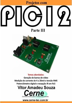 Cover Projetos Com Pic12 Parte Iii (eBook, PDF)