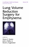 Lung Volume Reduction Surgery for Emphysema (eBook, ePUB)