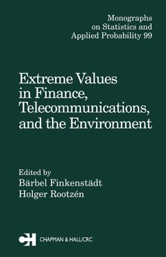 Cover Extreme Values in Finance, Telecommunications, and the Environment (eBook, ePUB)