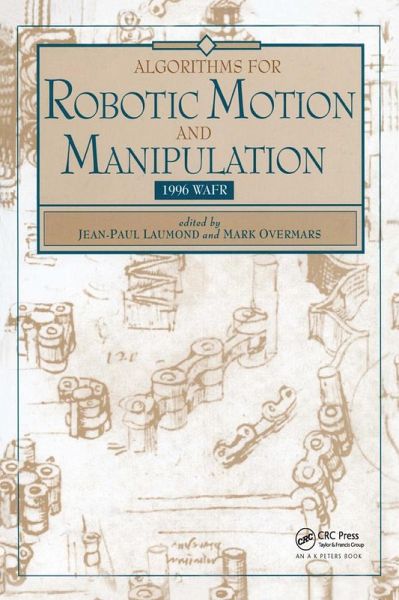 Algorithms for Robotic Motion and Manipulation (eBook, ePUB)