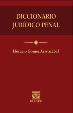 Cover Diccionario jurídico penal (eBook, PDF)