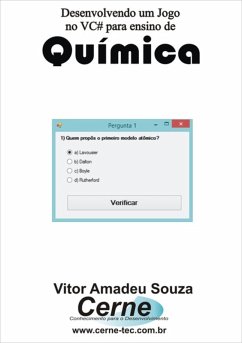Cover Desenvolvendo Um Jogo No Vc# Para Ensino De Química (eBook, PDF)