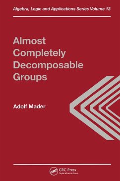 Almost Completely Decomposable Groups (eBook, ePUB) - Mader, A.