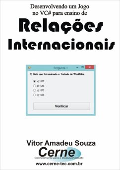Cover Desenvolvendo Um Jogo No Vc# Para Ensino De Relações Internacionais (eBook, PDF)