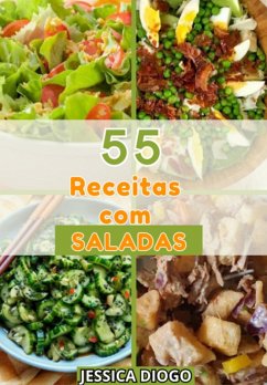 Cover Saladas De Sucesso: 55 Receitas Deliciosas Para Transformar Suas Refeições! (eBook, ePUB)
