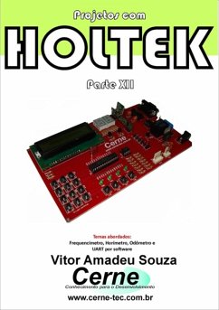 Cover Projetos Com Holtek Parte Xii (eBook, PDF)