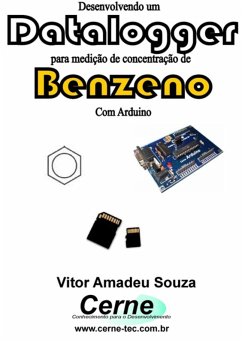 Cover Desenvolvendo Um Datalogger Para Medição De Concentração De Benzeno Com Arduino (eBook, PDF)