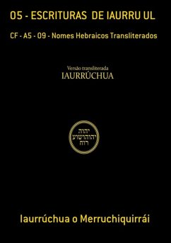 Cover 05 - Escrituras De Iaurru Ul (eBook, ePUB)