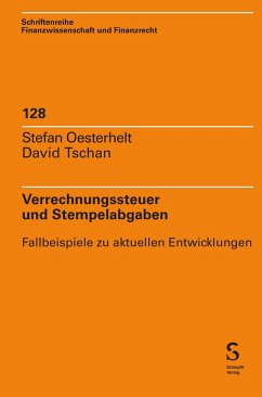 Cover Verrechnungssteuer und Stempelabgaben (eBook, PDF)