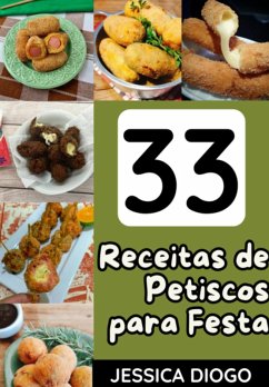 Cover 33 Receitas De Petiscos Para Festa (eBook, ePUB)