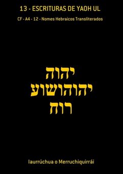 Cover 13 - Escrituras De Yaoh Ul (eBook, ePUB)