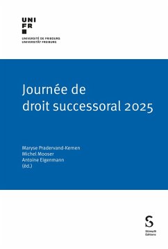 Cover Journée de droit successoral 2025 (eBook, PDF)