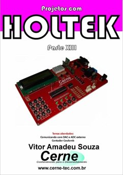 Cover Projetos Com Holtek Parte Xiii (eBook, PDF)