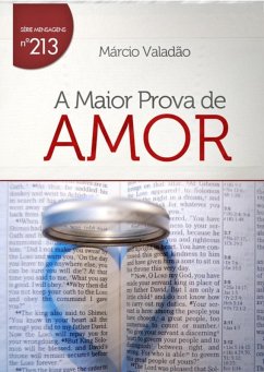 Cover A Maior Prova De Amor (eBook, PDF)