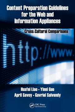 Content Preparation Guidelines for the Web and Information Appliances (eBook, ePUB) - Liao, Huafei; Guo, Yinni; Savoy, April; Salvendy, Gavriel